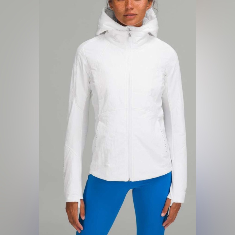 NWOT Lululemon Another Mile Jacket White